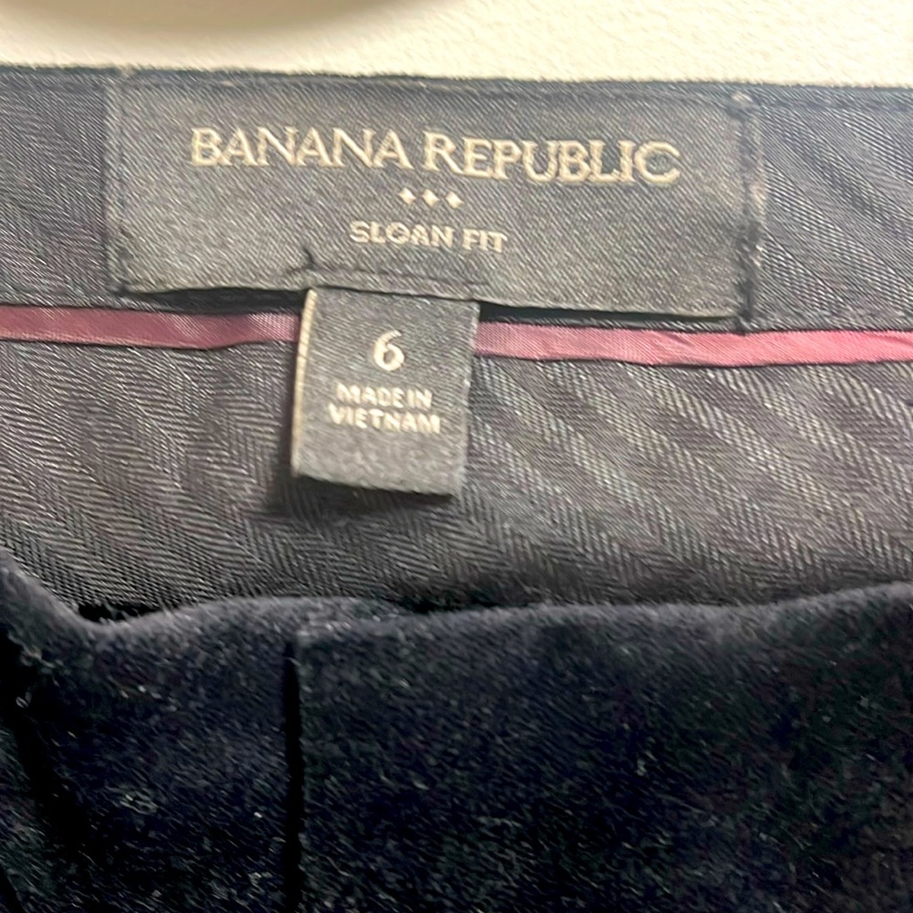 Banana republic, new pants Size 6